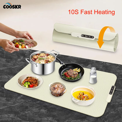 TheThermaTable Heated Serving Mat