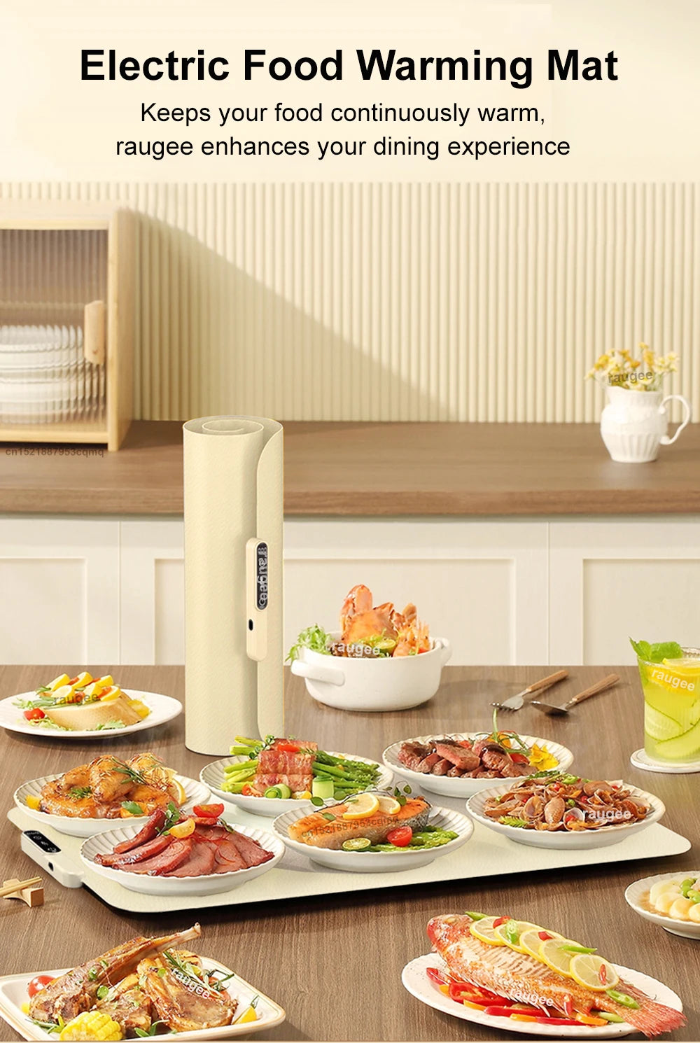 TheThermaTable Heated Serving Mat