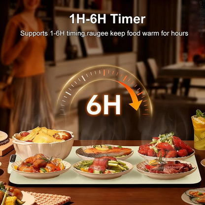 TheThermaTable Heated Serving Mat