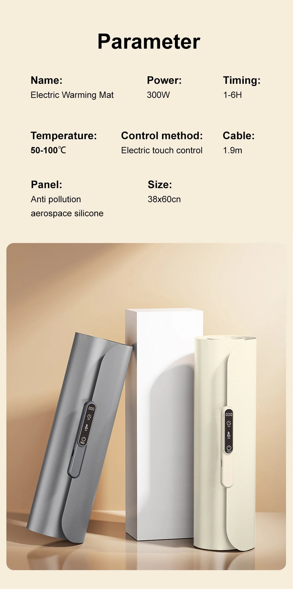 TheThermaTable Heated Serving Mat